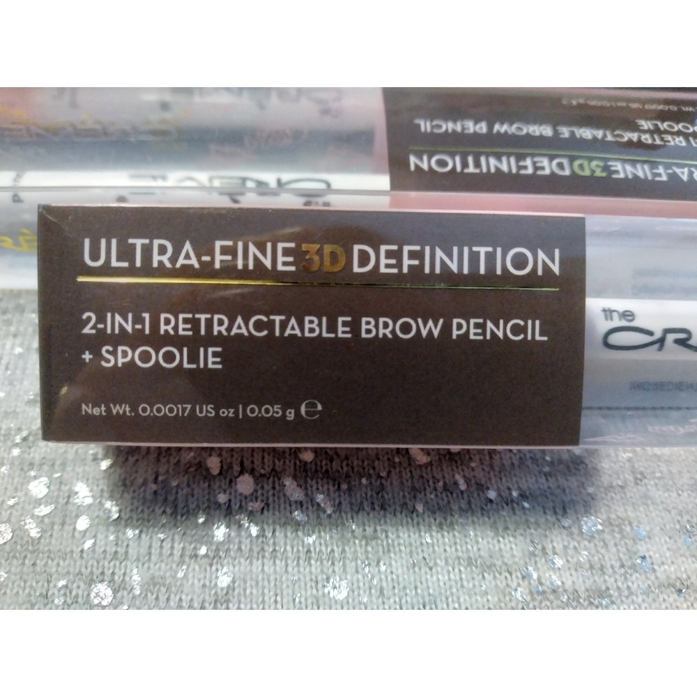 Crème Shop Micro Brow-Ultra Fine 3D Definition-2in1 Retractable Pencil Spoolie - Picture 2 of 6